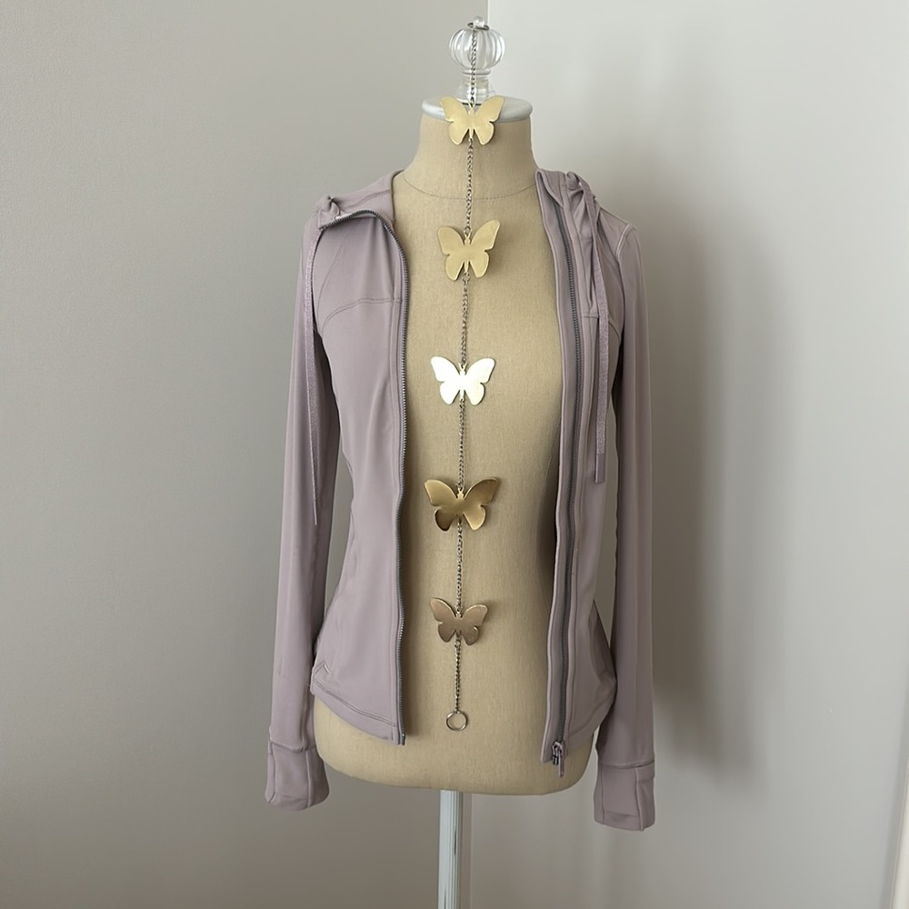 Lululemon light purple/grey define jacket